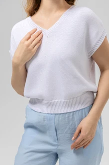 Джемпер (кофта) RomGil РВ0403-ХЛ4 белый