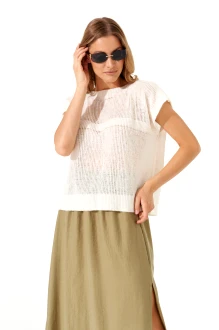 Джемпер (кофта) RomGil РВ0398-АК4 молочный