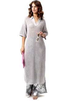 Платье RomGil РВ0206-ХЛ4 светло-серое