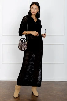 Платье RomGil РВ0206-ХЛ4 черное