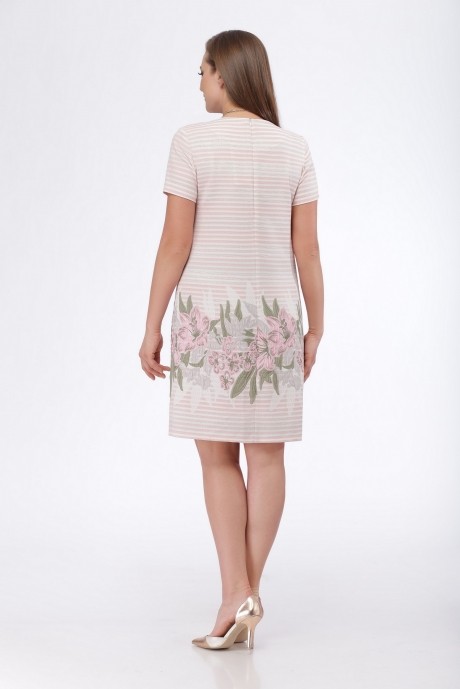 Платье ТAиЕР 669 розовый размер 48-54 #2
