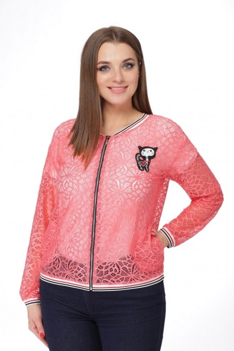 Жакет (пиджак) ТAиЕР 696 розовый размер 48-52 #1