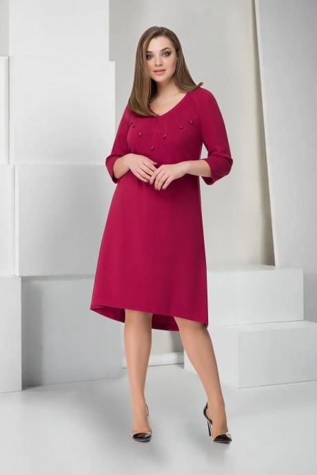 Вечернее платье ТAиЕР 744 красная груша размер 48-52 #1