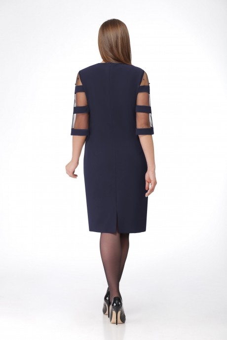 Вечернее платье ТAиЕР 705 тёмно-синий размер 48-52 #2