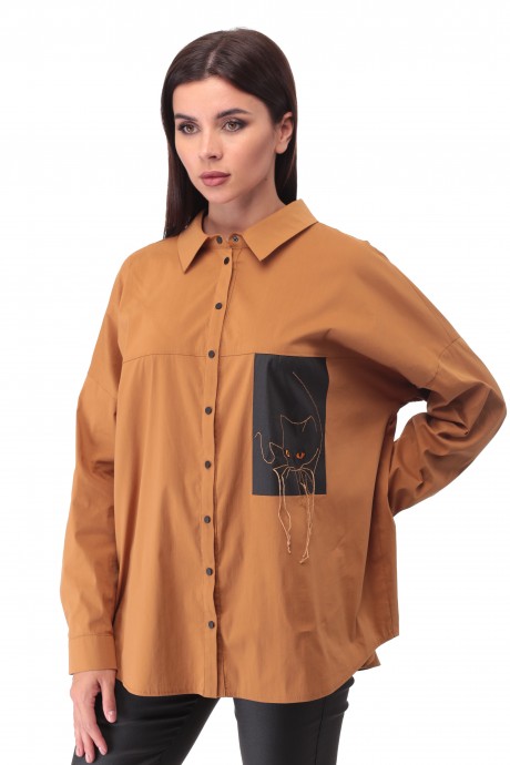 Блузка ТAиЕР 883 карамельный размер 46-50 #1