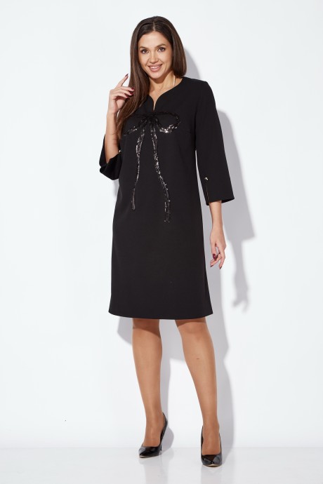 Платье ТAиЕР 1253 черный размер 48-58 #2