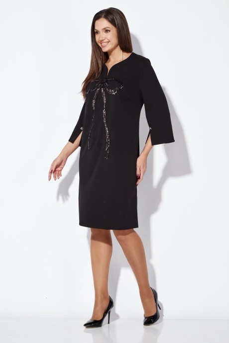 Платье ТAиЕР 1253 черный размер 48-58 #3