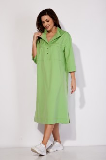 Платье ТAиЕР 1267 зеленый #1