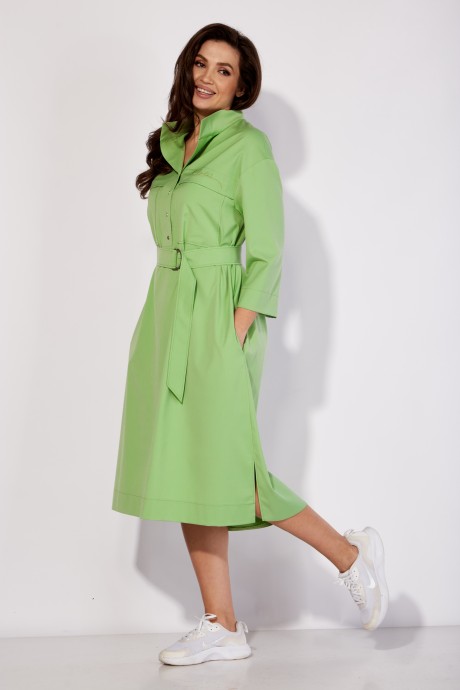 Платье ТAиЕР 1267 зеленый размер 50-54 #2