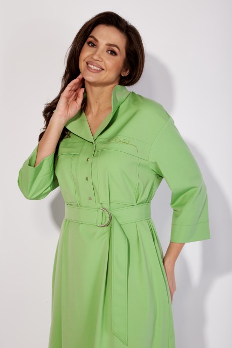 Платье ТAиЕР 1267 зеленый размер 50-54 #3