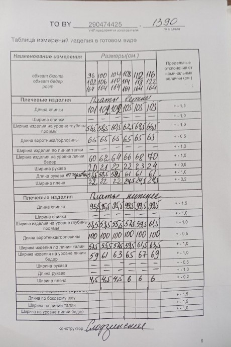 Платье ТAиЕР 1390 черный размер 48-58 #6