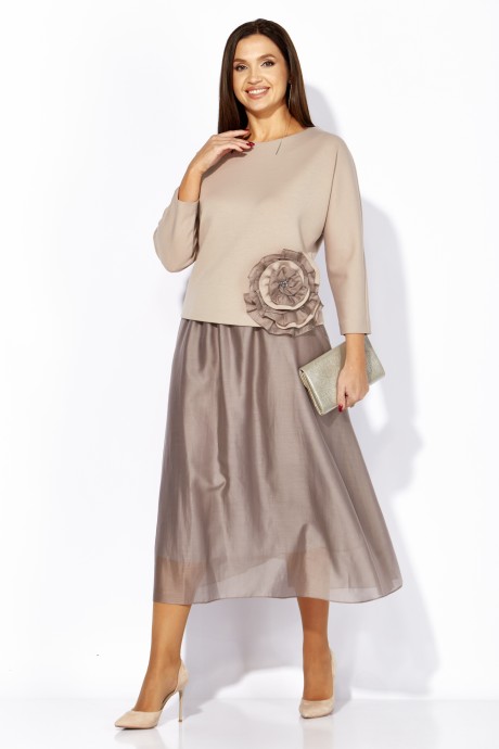 Костюм/комплект ТAиЕР 1405 двойка капучино размер 48-52 #2