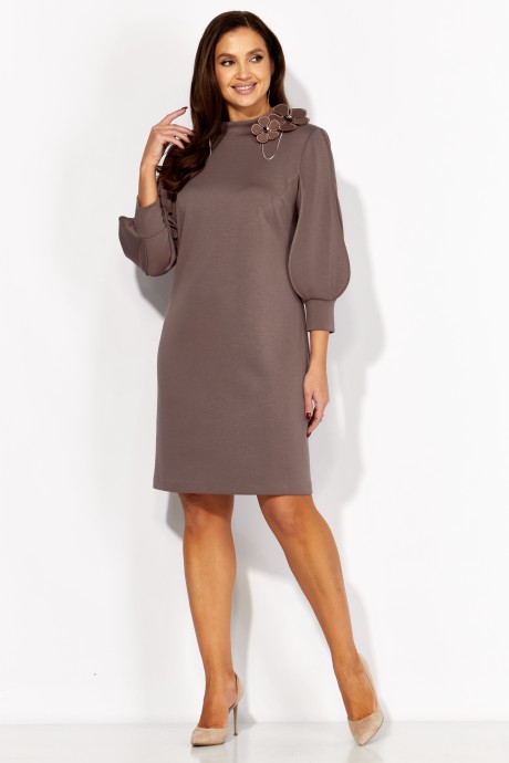 Платье ТAиЕР 1313 капучино размер 48-52 #1
