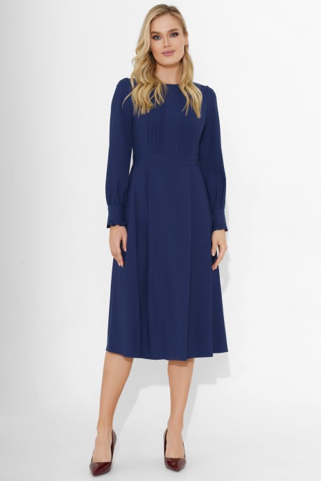Платье ЮРС 23-160-1 синий размер 44-50 #1