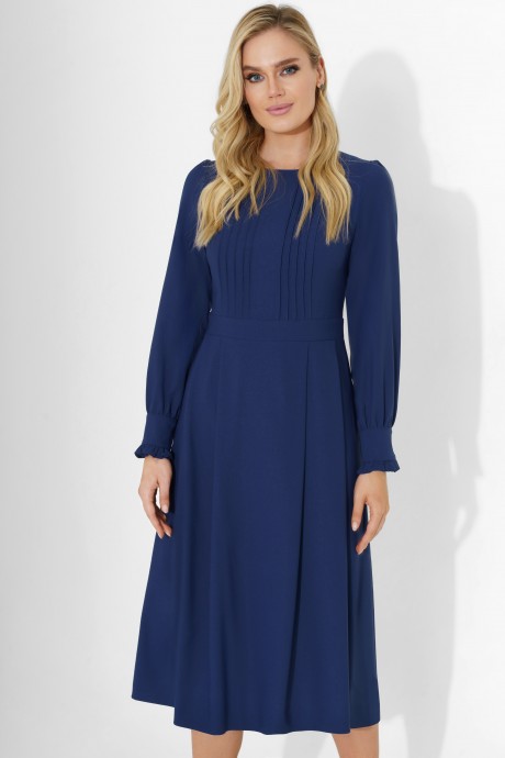 Платье ЮРС 23-160-1 синий размер 44-50 #2