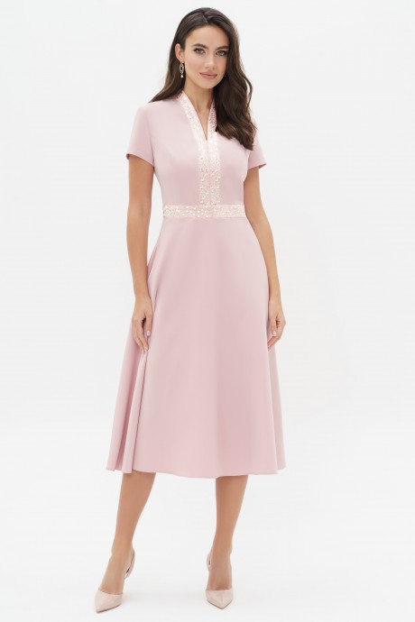 Платье ЮРС 22-724 -1 розовый размер 44-54 #1