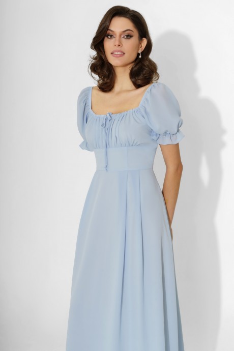 Платье ЮРС 23-183-1 голубой размер 46-52 #3