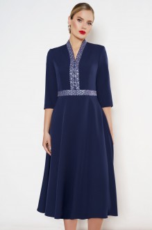 Вечернее платье ЮРС 22-974-3 синий #1