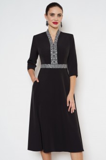 Вечернее платье ЮРС 22-974 -2 черный #1