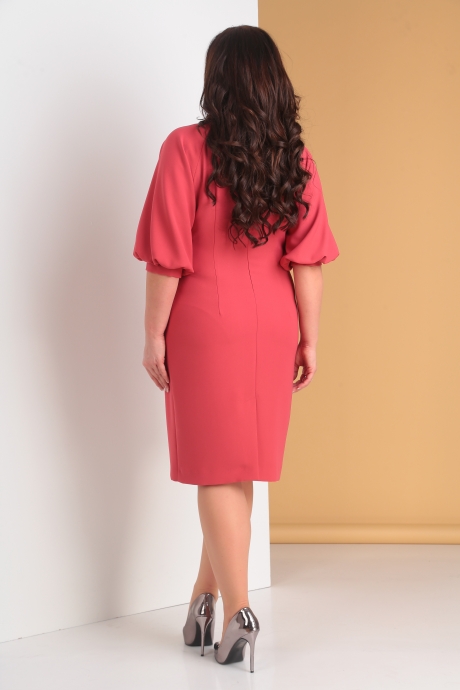 Вечернее платье Moda-Versal 2015 алый размер 46-52 #3