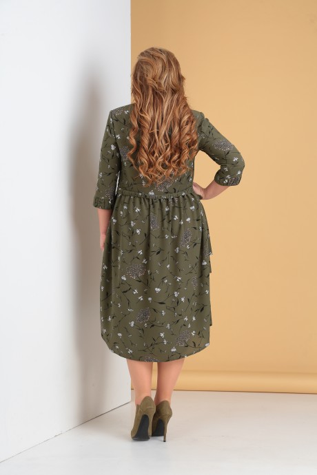 Платье Moda-Versal 2149 оливка размер 52-58 #2