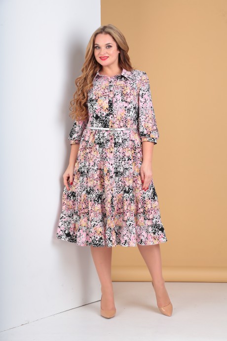 Платье Moda-Versal П-2150 розовый размер 50-56 #1