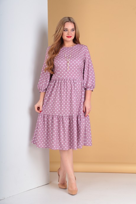 Платье Moda-Versal 2155 розовый размер 50-56 #2