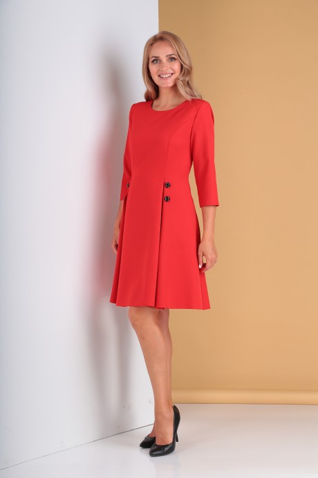 Вечернее платье Moda-Versal 2220 красный размер 46-52 #3