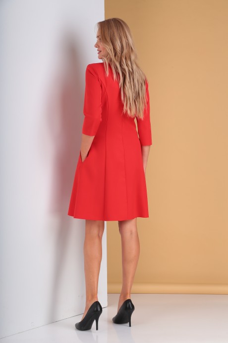 Вечернее платье Moda-Versal 2220 красный размер 46-52 #6