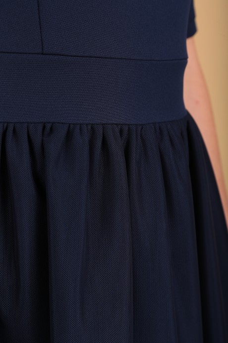 Платье Moda-Versal 1833 темно-синий размер 42-48 #7