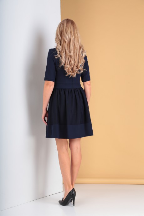 Платье Moda-Versal 1833 темно-синий размер 42-48 #9