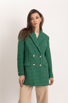 Жакет (пиджак) Ezer 1003 черно-зеленый #1