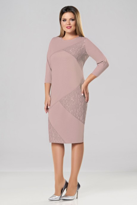 Платье Lady Secret 3541 розовые тона размер 52-56 #1