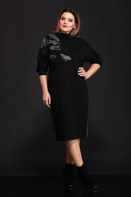 Платье Lady Secret 3451 -1 черный размер 52-58 #1