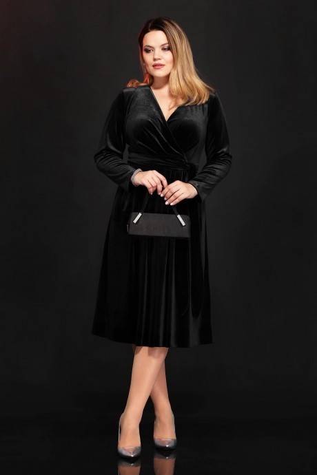 Вечернее платье Lady Secret 3568 черный размер 52-56 #2