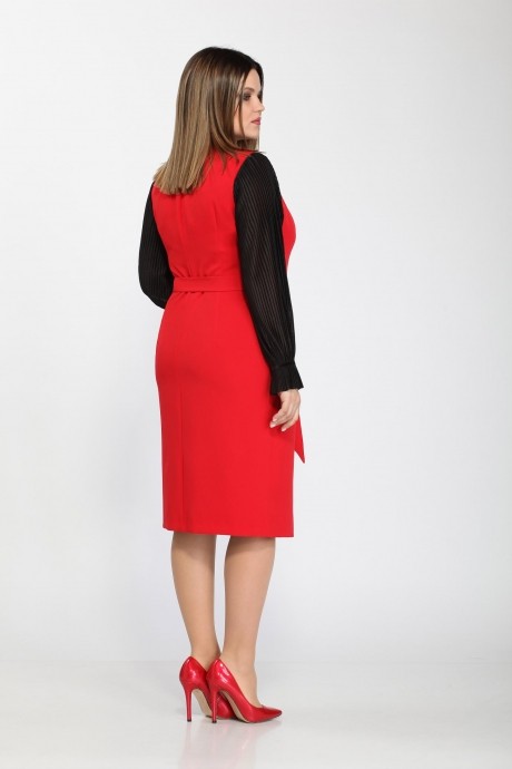 Вечернее платье Lady Secret 3570 красный размер 54-58 #5
