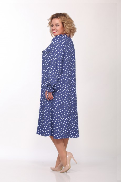 Платье Lady Secret 3670 синий размер 54-58 #4