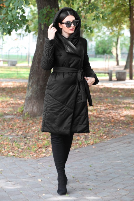 Пальто Lady Secret 6290 чёрный размер 44-48 #2