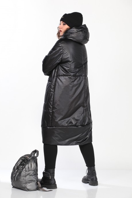 Пальто Lady Secret 8283 чёрный размер 44-48 #6