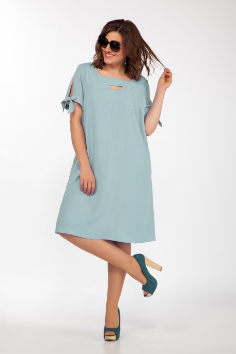 Платье Lady Secret 3653 голубые тона размер 48-52 #1