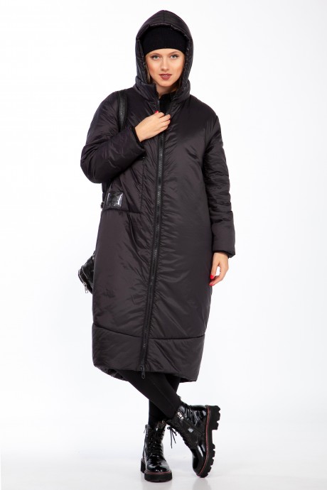 Пальто Lady Secret 8009 черный размер 44-50 #2