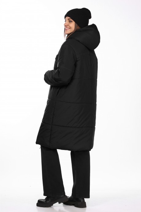 Пальто Lady Secret 8288 черный размер 50-54 #4