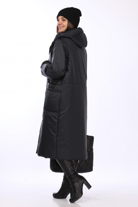 Пальто Lady Secret 8286 черный размер  #5