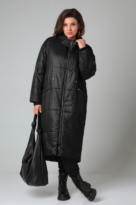 Пальто Lady Secret 8291 черный размер 52-56 #1