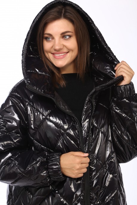 Куртка Lady Secret 6345 черный размер 54-58 #4