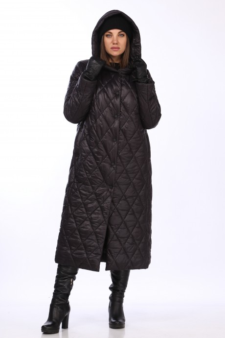 Пальто Lady Secret 5021 черный размер 50-54 #3
