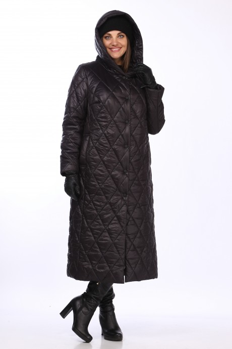 Пальто Lady Secret 5021 черный размер 50-54 #4
