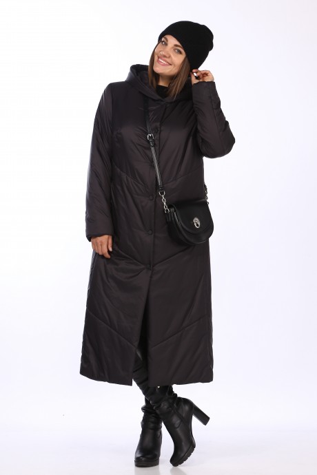 Пальто Lady Secret 5020 черный размер 50-54 #3