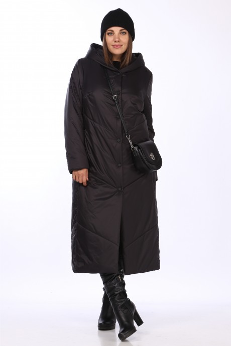 Пальто Lady Secret 5020 черный размер 50-54 #4