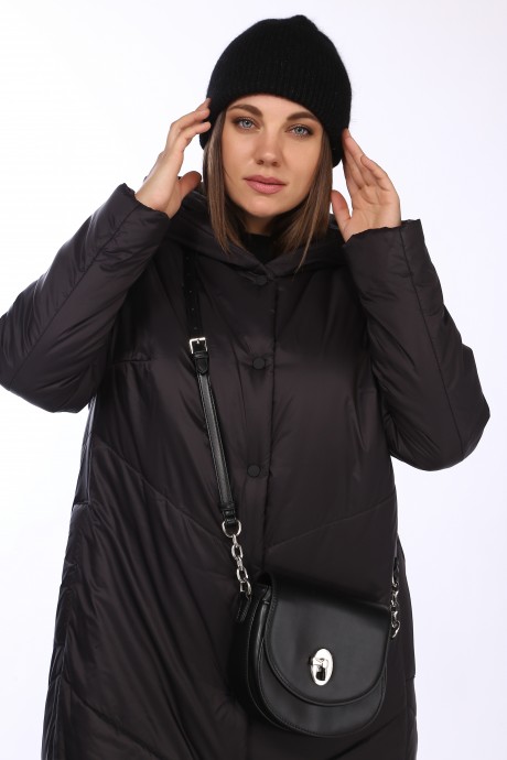 Пальто Lady Secret 5020 черный размер 50-54 #5